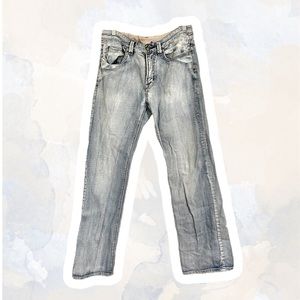Light wash Buffalo wide leg jeans